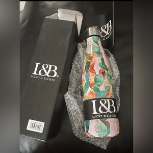 L&B's Cactus Insulated Leak
Proof Metal Water Bottle, NIB